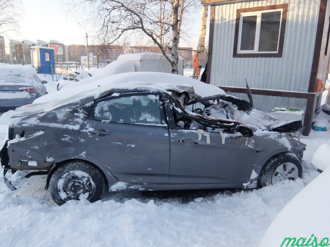 Hyundai Solaris 1.4 AT, 2016, седан, битый в Санкт-Петербурге. Фото 6